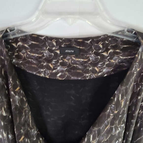 JosephSheath Dress Cap Sleeve Geometric Print Multicolor Womens Size 36 - Picture 5 of 8